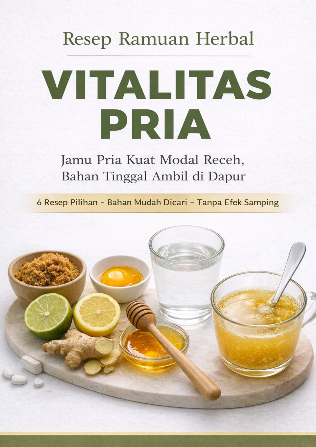 Resep Ramuan Herbal Vitalitas Pria